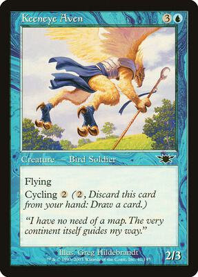 Keeneye Aven card from Legions