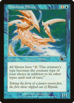 Mistform Sliver card from Legions