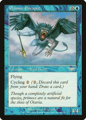 Primoc Escapee card from Legions