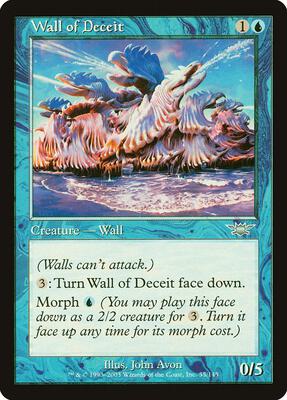 Wall of Deceit card from Legions