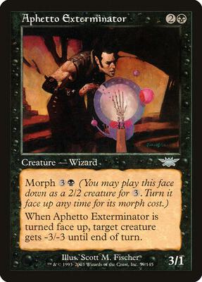 Aphetto Exterminator card from Legions