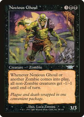 Noxious Ghoul card from Legions
