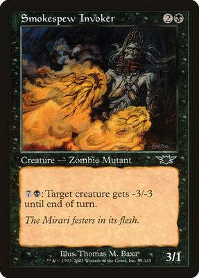 Smokespew Invoker card from Legions