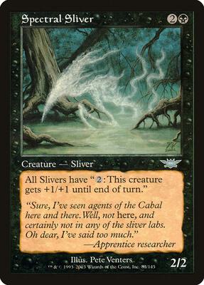 Spectral Sliver card from Legions