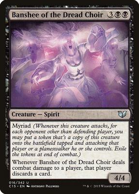 Banshee of the Dread Choir card from Commander 2015