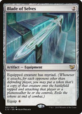 Blade of Selves card from Commander 2015