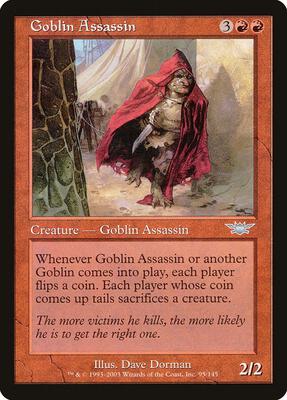 Goblin Assassin card from Legions
