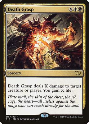 Death Grasp card from Commander 2015