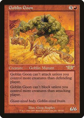 Goblin Goon card from Legions