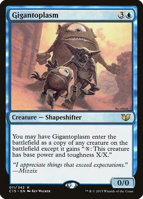 Gigantoplasm card from Commander 2015