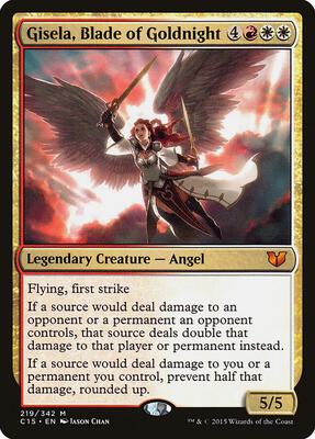 Gisela, Blade of Goldnight card from Commander 2015