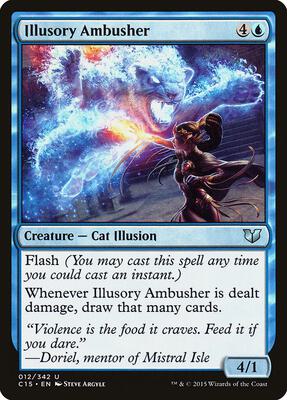 Illusory Ambusher card from Commander 2015