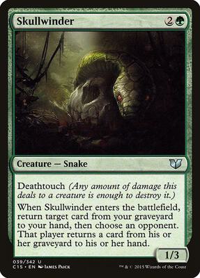 Skullwinder card from Commander 2015