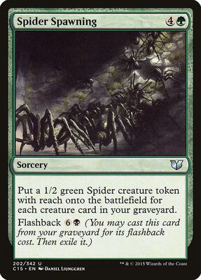 Spider Spawning card from Commander 2015