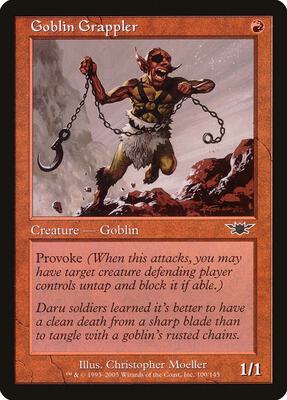 Goblin Grappler card from Legions
