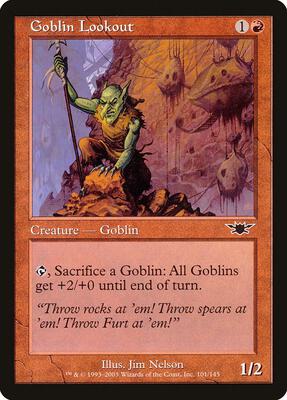 Goblin Lookout card from Legions