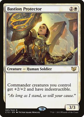 Bastion Protector card from Commander 2015
