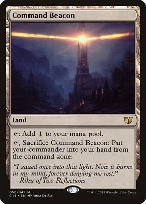 Command Beacon card from Commander 2015