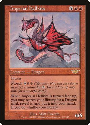 Imperial Hellkite card from Legions