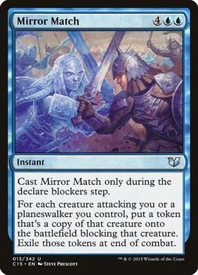 Mirror Match card from Commander 2015