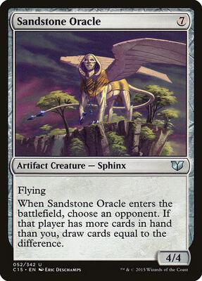 Sandstone Oracle card from Commander 2015