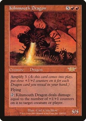Kilnmouth Dragon card from Legions