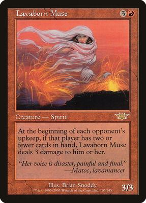 Lavaborn Muse card from Legions