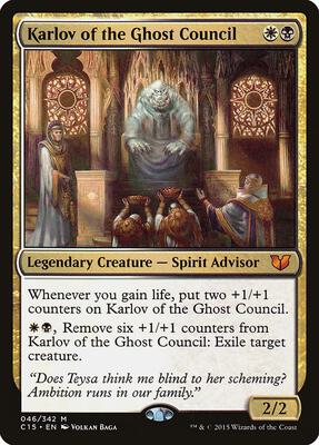 Karlov of the Ghost Council card from Commander 2015