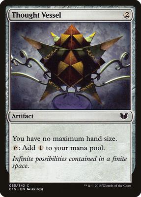 Thought Vessel card from Commander 2015