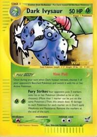 Dark Ivysaur - 6 [Winner] card from Best of Promos