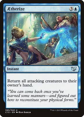 Aetherize card from Commander 2015