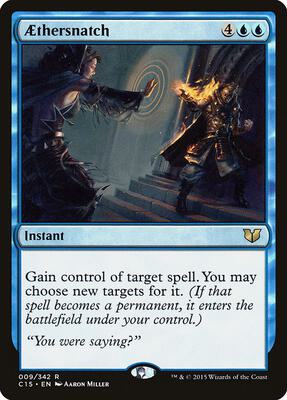 Aethersnatch card from Commander 2015
