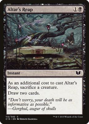 Altar's Reap card from Commander 2015