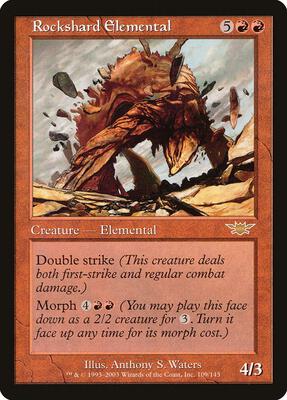 Rockshard Elemental card from Legions