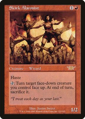 Skirk Alarmist card from Legions