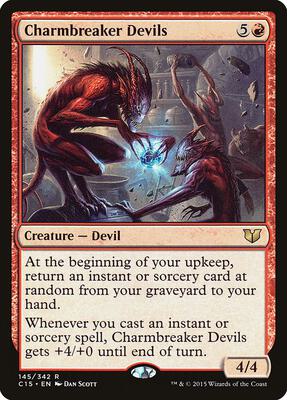 Charmbreaker Devils card from Commander 2015