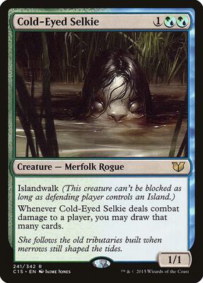 Cold-Eyed Selkie card from Commander 2015