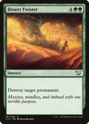 Desert Twister card from Commander 2015