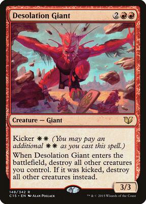 Desolation Giant card from Commander 2015