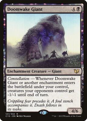 Doomwake Giant card from Commander 2015