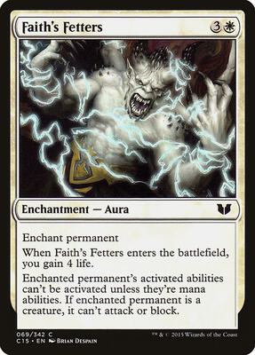 Faith's Fetters card from Commander 2015