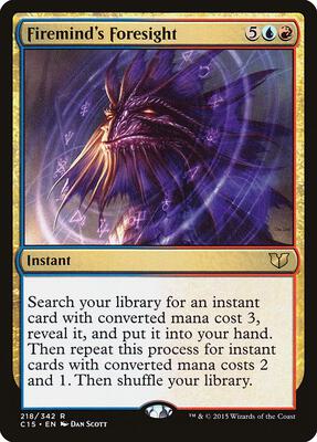 Firemind's Foresight card from Commander 2015