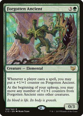Forgotten Ancient card from Commander 2015