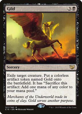 Gild card from Commander 2015