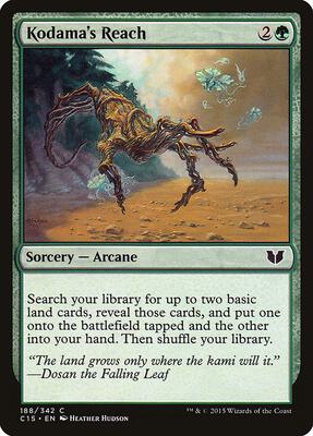 Kodama's Reach card from Commander 2015