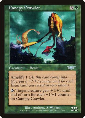 Canopy Crawler card from Legions