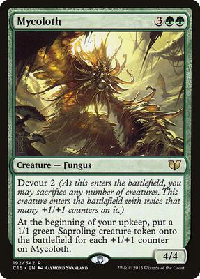 Mycoloth card from Commander 2015