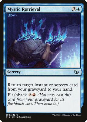 Mystic Retrieval card from Commander 2015