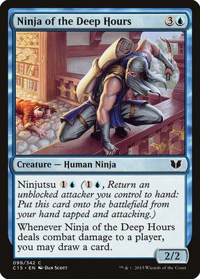 Ninja of the Deep Hours card from Commander 2015
