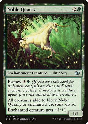 Noble Quarry card from Commander 2015